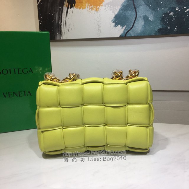 Bottega veneta高端女包 96008 寶緹嘉新款枕頭鏈條包  BV經典款單肩斜挎手提女包  gxz1195